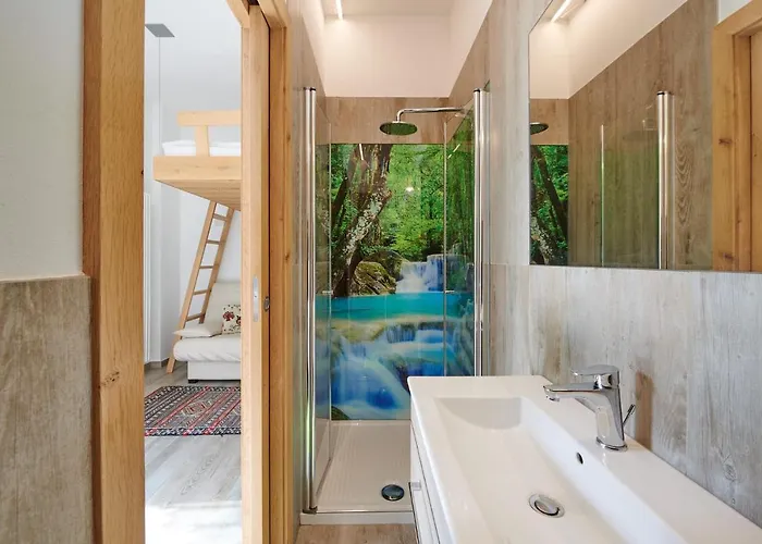 Front With Loft Bed And Pool Apartment